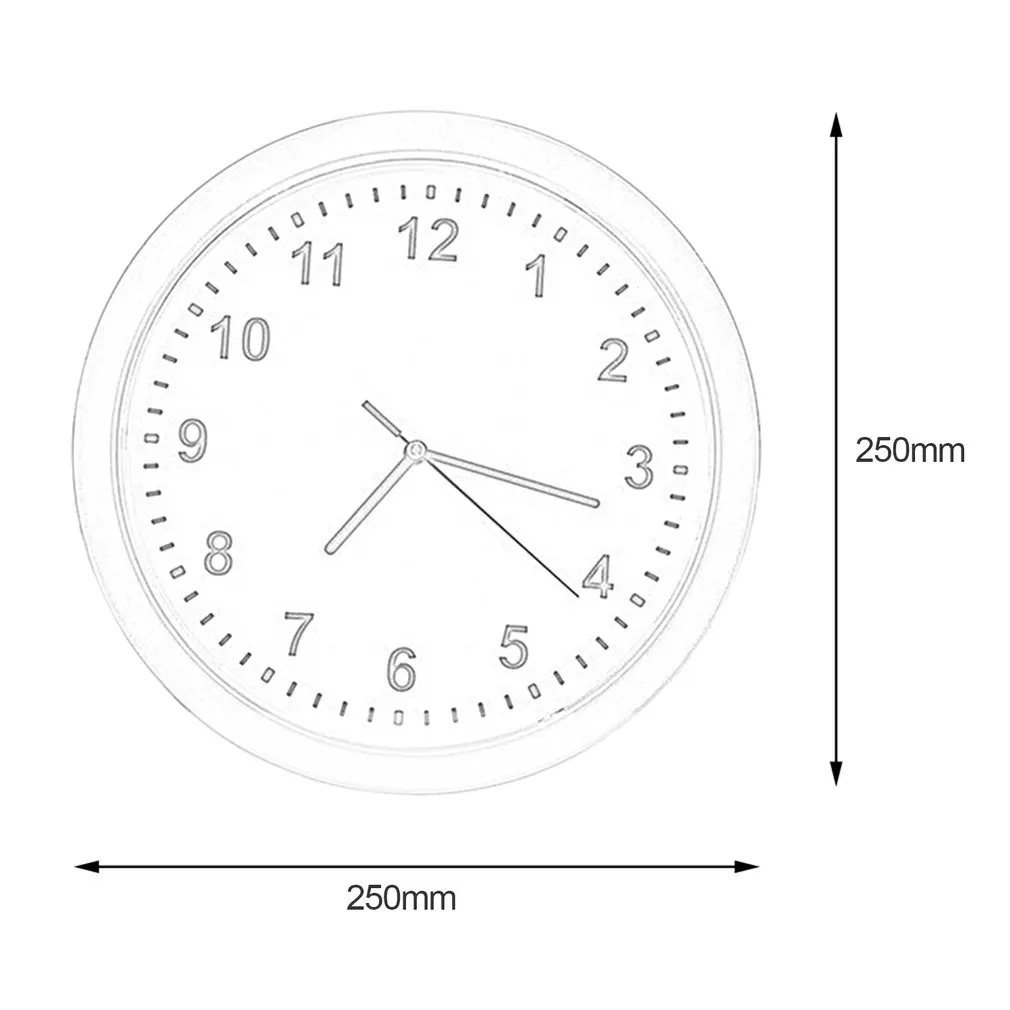 Orologio per gioielli sicuro denaro creativo orologio da parete cassa cassaforte nascosta ABS Display salvadanaio assicurazione scatola di immagazzinaggio meccanica