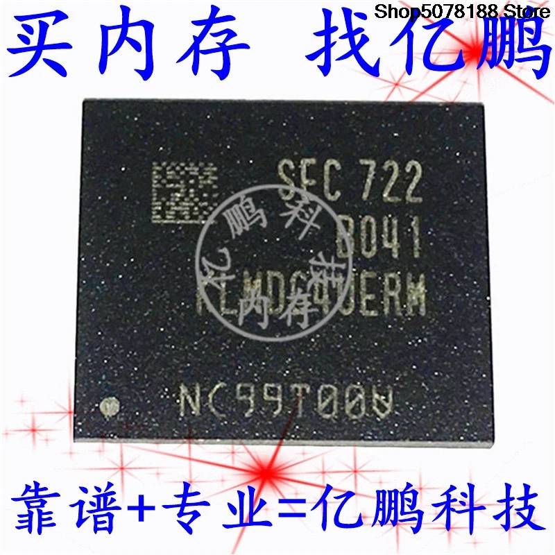 KLMDG4UERM-B041 BGA153  EMMC 5.1 128GB  Memory chip IC