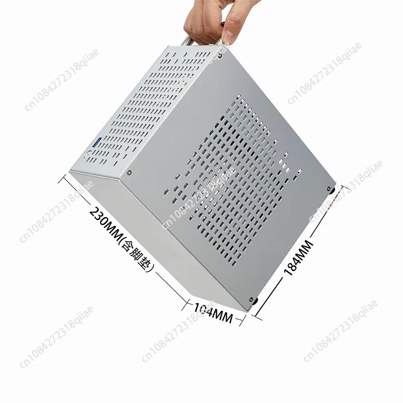 

Настольный ПК A07 MINI ITX с независимой видеокартой, полностью алюминиевый корпус, поддерживает малогабаритный блок питания 1U.