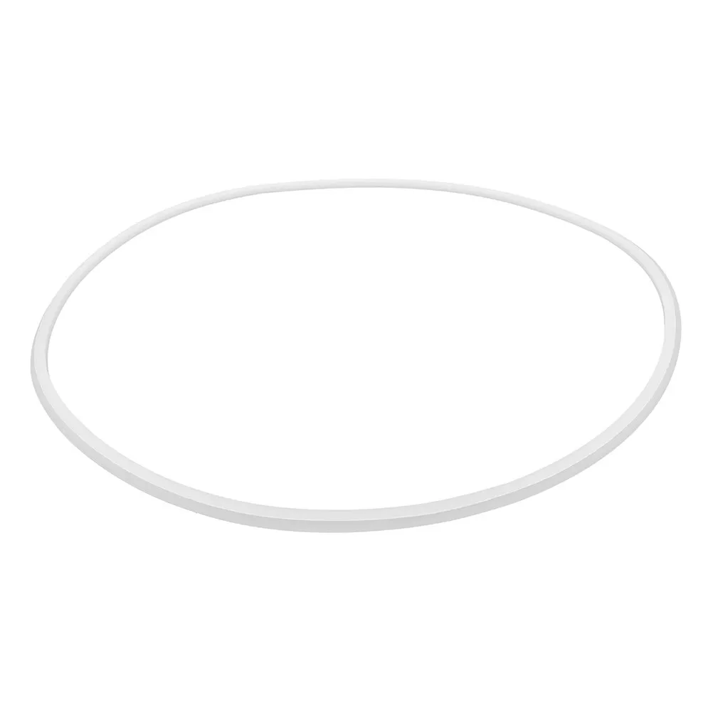 White Rubber Base Ring Bar Stool Foot Rail Floor Protector Non Slip Bar Stool Leg Cover Floor Protector Replacement Part