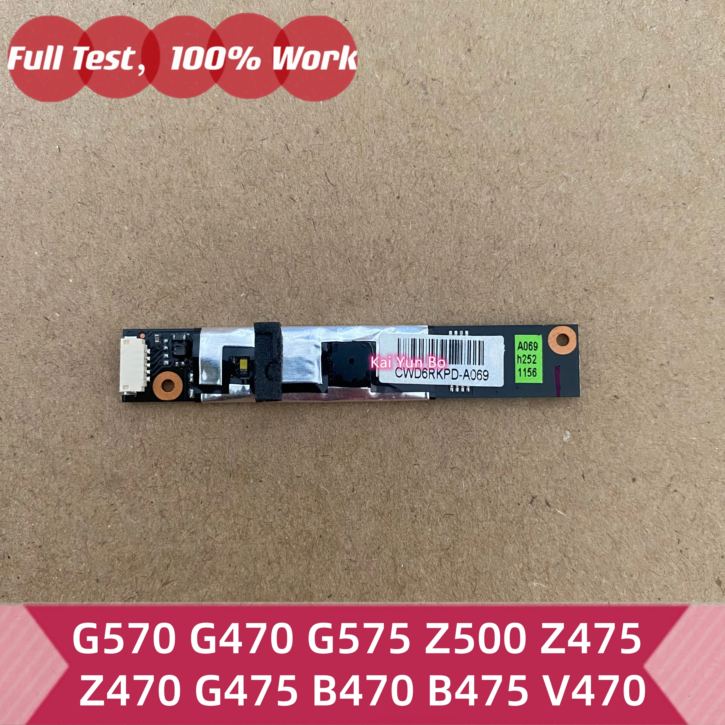 Câmera Webcam para Laptop Lenovo Ideapad G570 G470 G575 Z500 Z475 Z470 G475 B470 B475 V470 MCWD6RKPD CWE4L5WX PK40000C500 700
