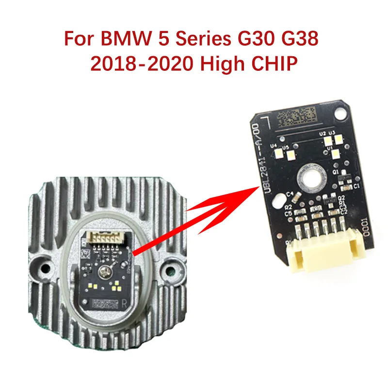 

63117214939 Car Headlight CHIP Angel Eye Ballast Light Source Module For BMW 5 Series G30G31 G38 2018-2020 LED bulb 63117214940