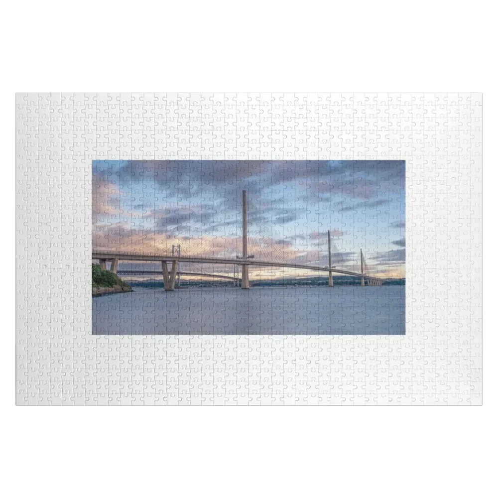 

Queensferry Crossing Panorama Jigsaw Puzzle Customized Picture With Personalized Photo Puzzle