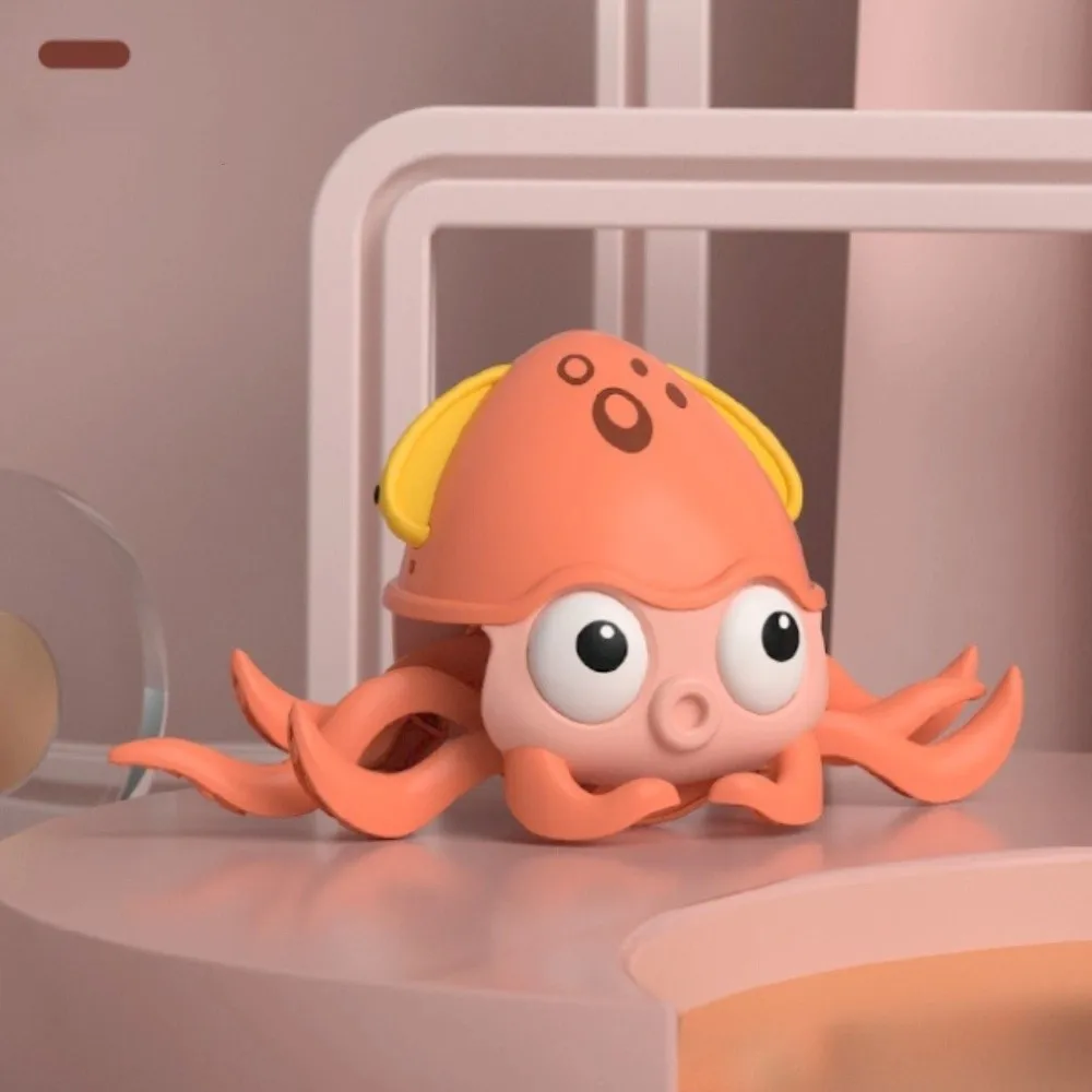 

Light&Music Dancing Squid Toy Automatic Sensing Flat Ground Escape Electric Dancing Octopus Educational Simulation