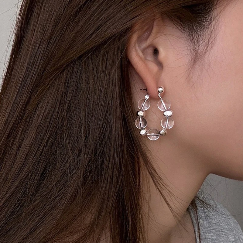GANPUP Süße Blaue Kristall-Zirkonia-Ohrhänger für Damen, Modische Neue Ohrstecker, Schmuck-Accessoires, Geschenk für Partys – Detail 2