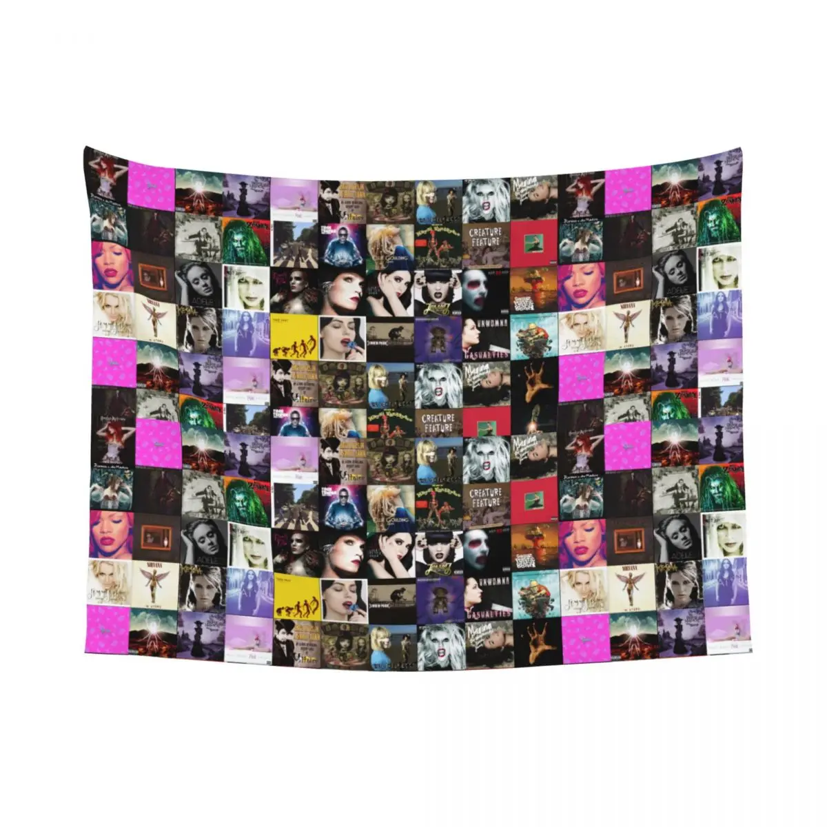 Custom Msi Mindless Hip Hop Punk Rock Self Indulgence Tapestry Home Decor Hippie Wall Hanging Electro Tapestries for Bedroom