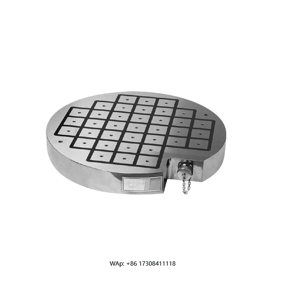 \Safety WorkHolding Machining Round Electric Permanent Magnetic Chuck for CNC Milling Machine