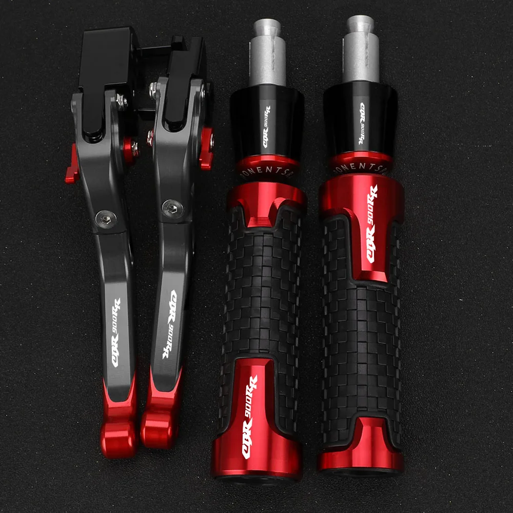 For Honda CBR900RR CBR 900 RR 1993-1999 1998 1997 1996 1995 1994 CNC Aluminum Brake Clutch Lever 22MM Handle Hand Grips Ends For