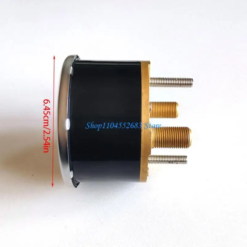 Easy Mount Pressure Meter Improve Coffee Machine Accessories Suitable for Espresso Machines with Metal Construction 