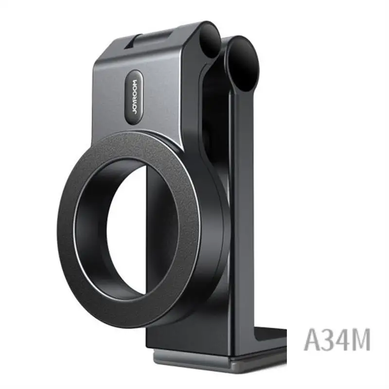 

A34M-JOYROOM Magnetic Phone Holder Cellphone Mount Travel Desk Phone Stand Flight Flexible Rotation Mount Stand