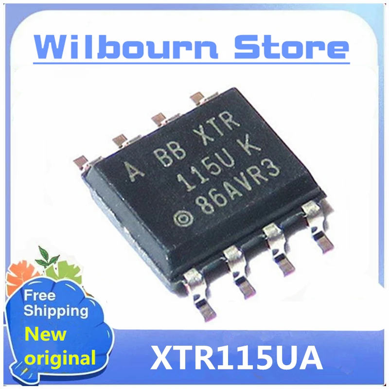 

5PCS~50PCS/LOT XTR115UA XTR115U K XTR115 115U SOP8 New original stock