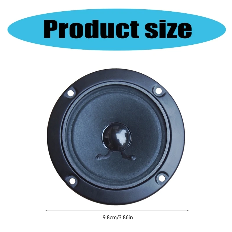 2pcs High Sensitivity Hifi Tweeter 3Inch 4Ohm Loudspeakers For Immersive Sound In Any Environment Powerful Sound Output