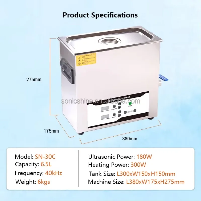 Portable Digital Cleaner For Optical Lenses Jewelry Maintenance Adjustable Power Heater Timer Degas Electric Fuel New