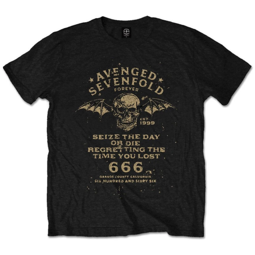 New Day Rises Avenged Sevenfold Band T-Shirt Cotton Graphic Tee Men Women Summer Streetwear