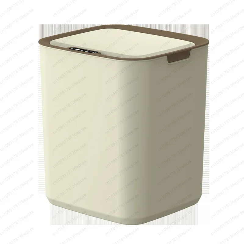 

Household Smart Induction Trash Can Induction With Lid Electric Classification Living Room Bathroom Toilet Kitchen
