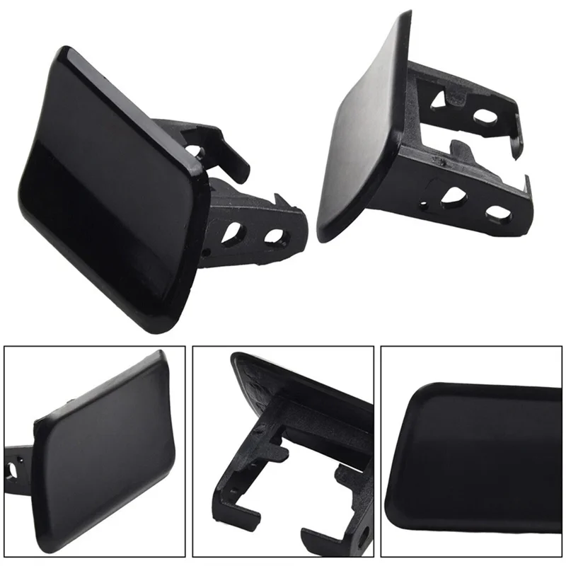 AT92-1 par de tampas do bocal da arruela do farol substituição para bmw x3 e83 61673416176 61673416175