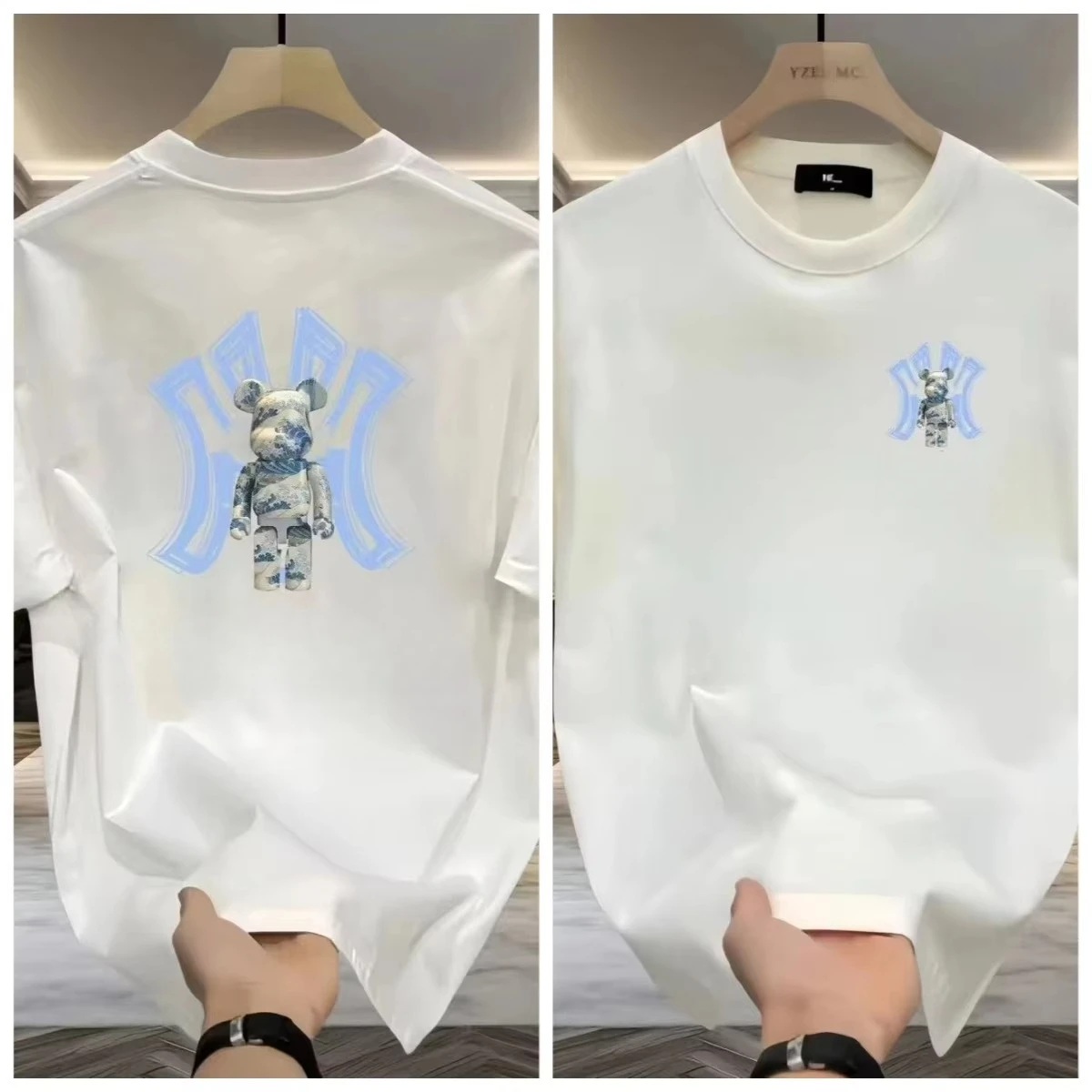 2026 Men's and Women's T-shirt Printed T-shirt Fashion Designer T-shirt Cotton Oversized T-shirt Summer Hip Hop Top