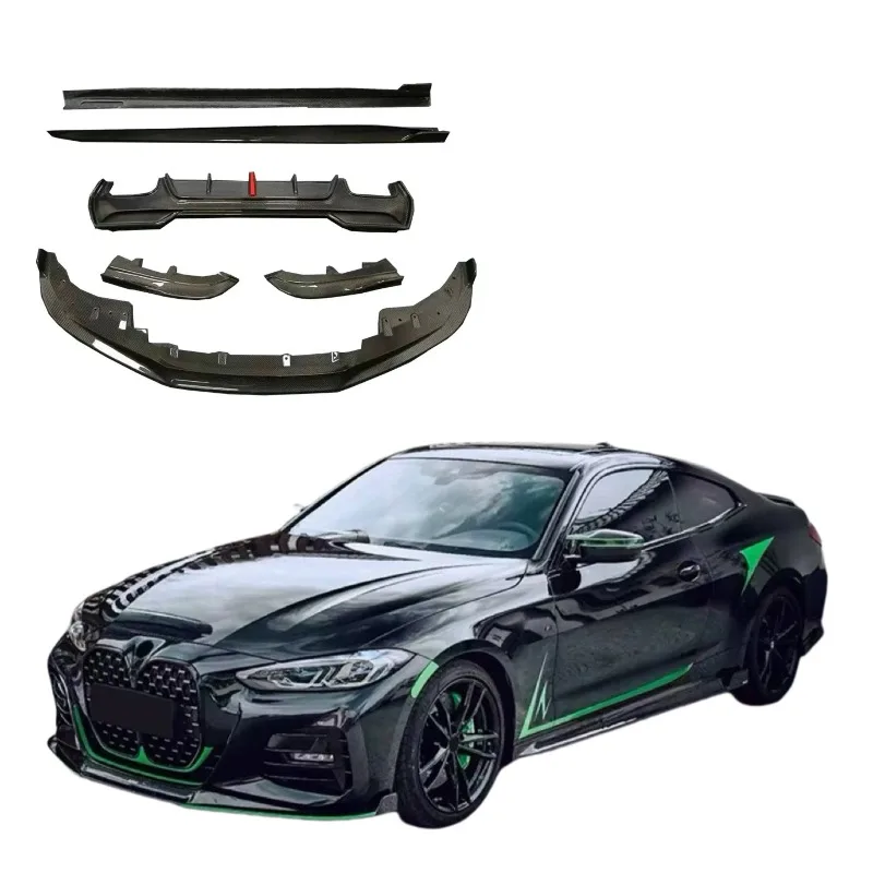 

Глянцевая отделка FORBMW 4-й серии G22 K-тип, устойчивый к УФ-излучению сухой комплект из углеродного волокна