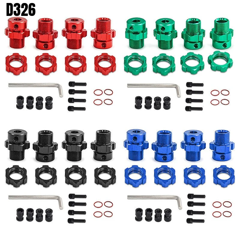 1/10 E-Revo/E-Maxx/T-Maxx/Revo # 6469 # 5854 محول سداسي معدني واسع