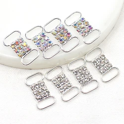 10pcs12*22mm Bikini Connector Ribbon Slide Buckle Perfect for Decorating Belts Hair Bow Doll Clothes
