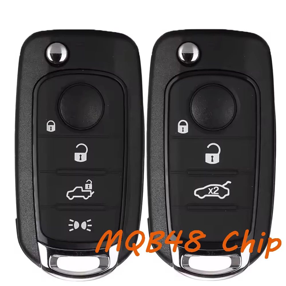 

KEYECU 2ADPXFI5AM433TX MQB48 Chip Smart Remote Key Fob 434MHz for Fiat 500X Tipo Egea Toro Cronos 2016 2017 2018 2019 FI5FM433TX