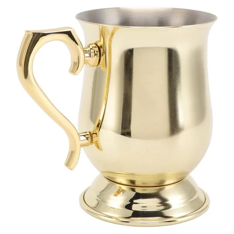 BSEVB-Cocktail Cup Stainless Steel Mug, For Cold And Hot Drinks, Dishwasher Safe Rust-Proof Tarnish-Resistant Design