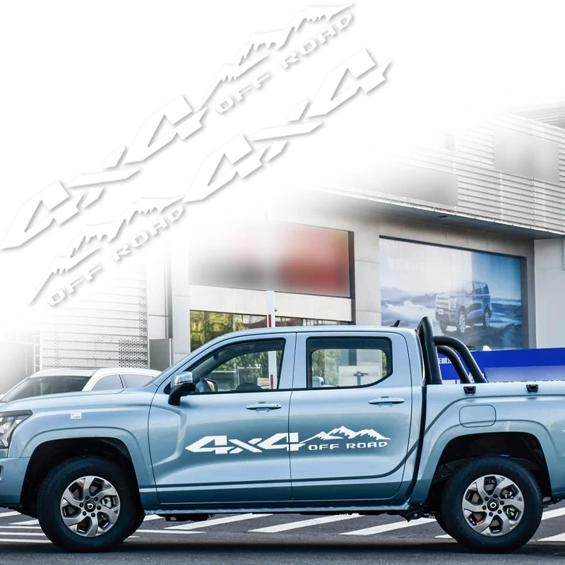 1pc carro montanha padrão adesivo 4x4 fora de estrada mountain bike lado adesivo à prova dwaterproof água pvc decalque do carro decoração do corpo decalque