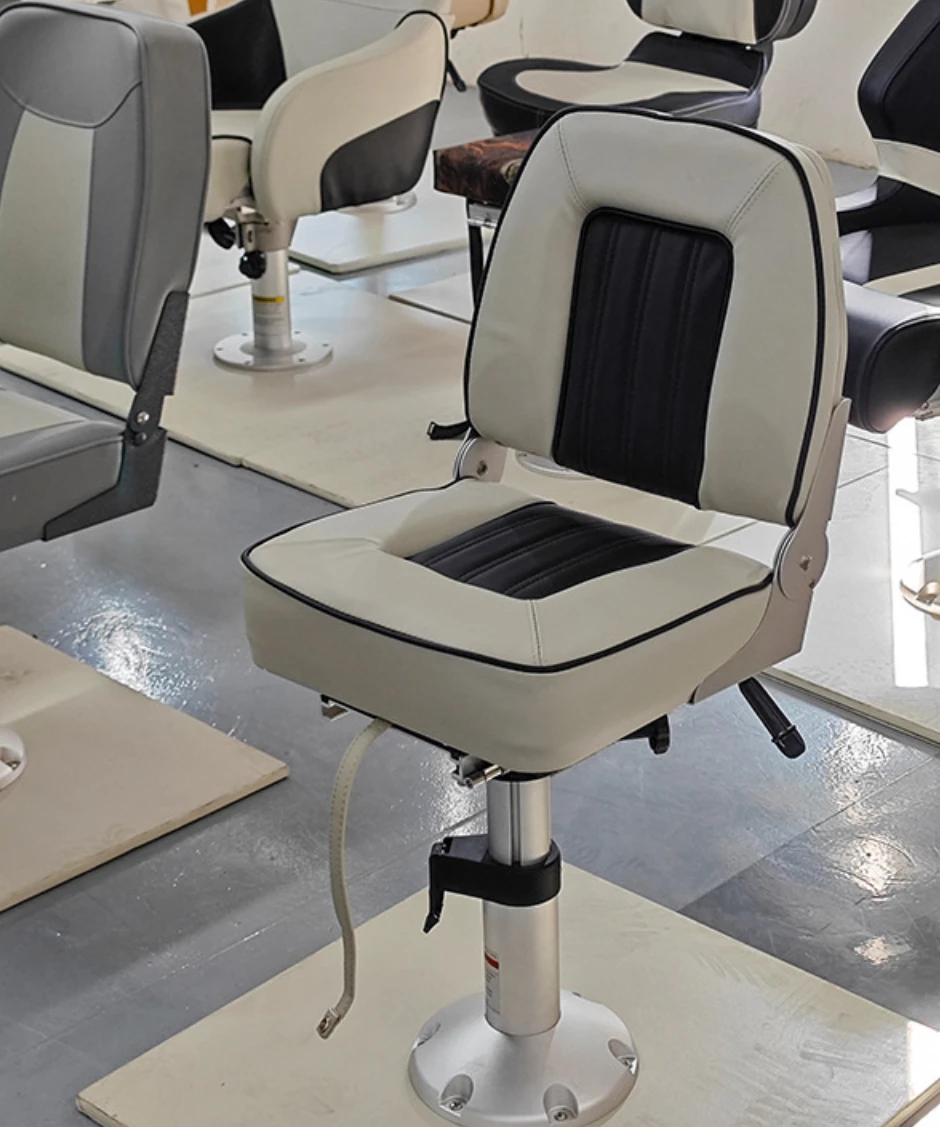 High-Quality Foldable Waterproof Sun-Protective Marine Seat Yacht Pilot Seat