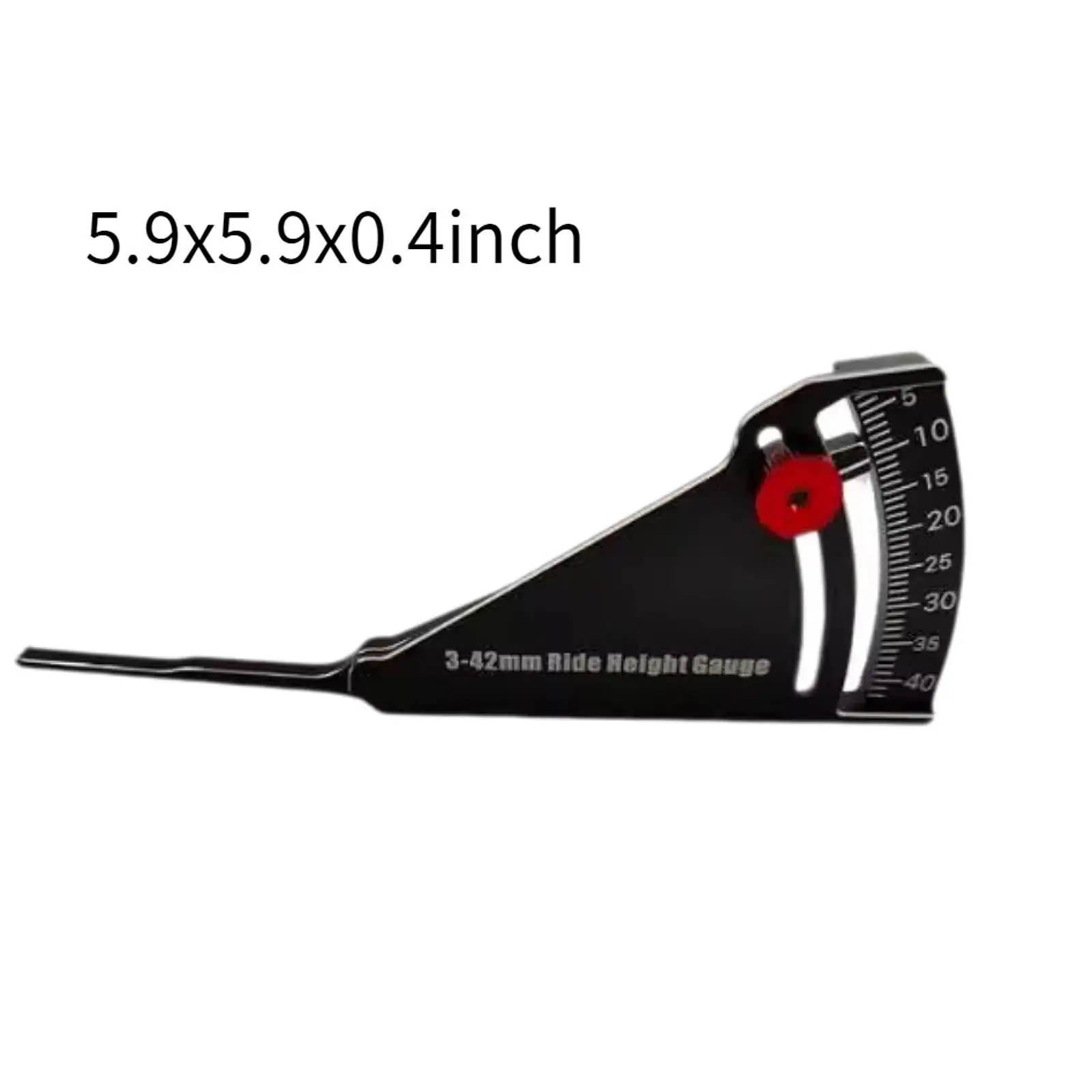 Aluminum RC Vehicle Height Gauge RC Car Tool RC Car Camber Gauge Chassis Height