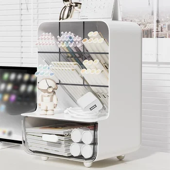 Clear Multi-Layer Desk Organizer 1