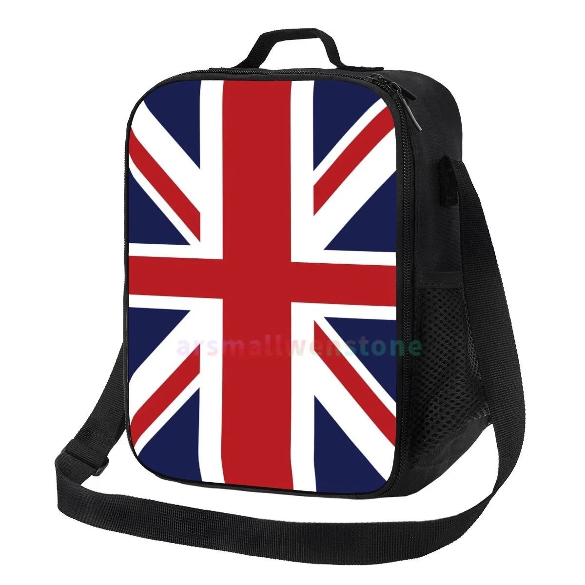 

United Kingdom Flag Lunch Bag Portable Thermal Insulated Lunch Box Picnic Multifunction Food Tote for Women