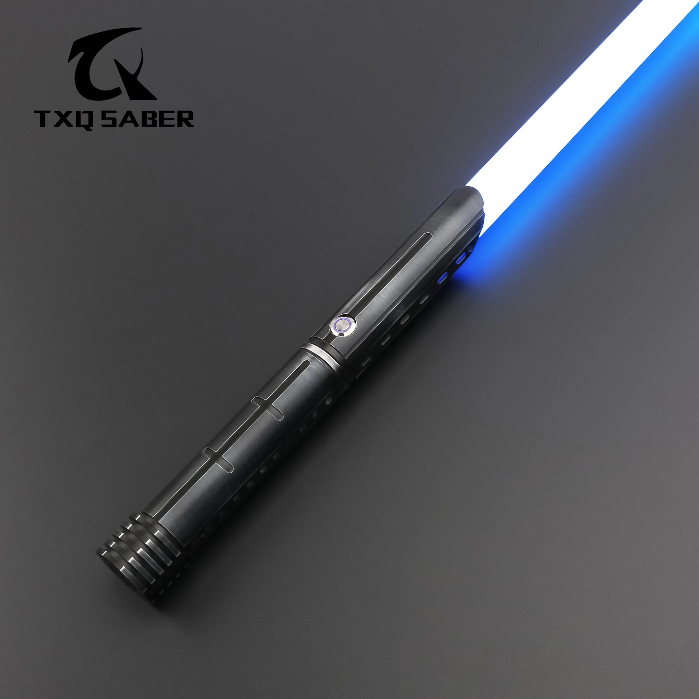 TXQSABER Lightsaber RGB Neo Pixel Smooth Swing Heavy Dueling Metal Hilt Led Strip Blade Cosplay Jedi Blaster Light Sword Toys