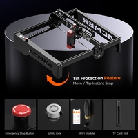 ACMER P1 10W powerful laser engraving machine Wifi APP control control wood panel engraving cutting 400x410mm Size