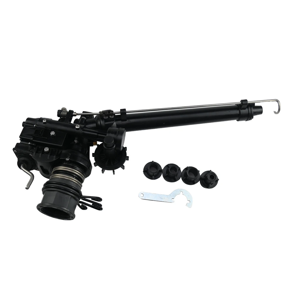 

New 1.5‘’ Long Range Irrigation Sprinkler Agriculture Watering Big Rain Gun Cover Automatic 360 Degree Gear Drive