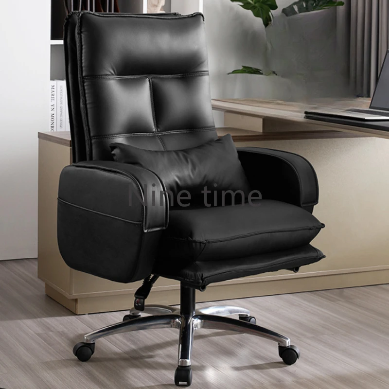 Vanity Swivel Office Chairs Oversized Recliner Study School Study Computer Chair Boss Salon Silla Escritorio Library Furniture