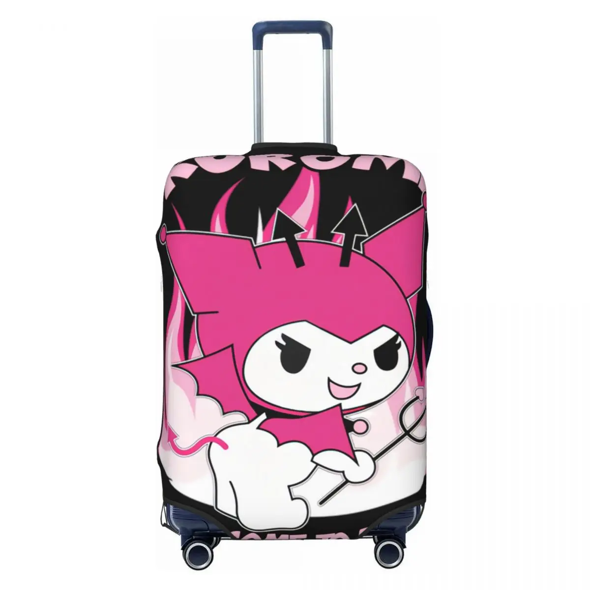 

Cartoon Rabbit Kuromi Travel Luggage Cover Washable Suitcase Cover Protector Fit 18-32 Inch