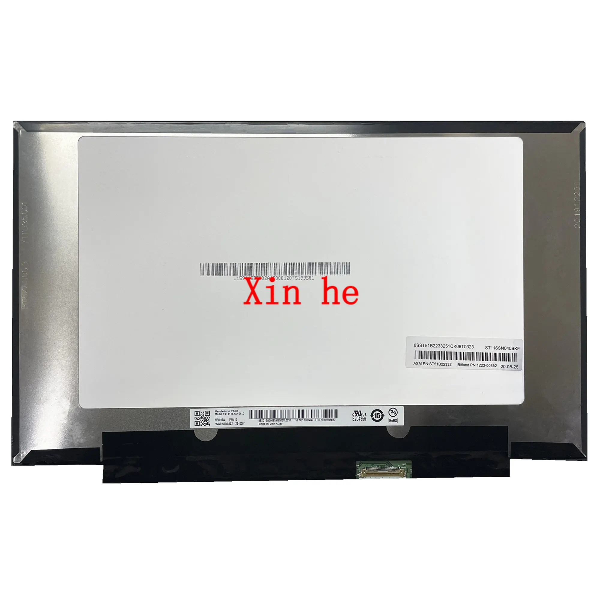 

B116XAN06.3 11.6'' Laptop LCD LED Screen Display Panel 1366*768 EDP 30 Pins