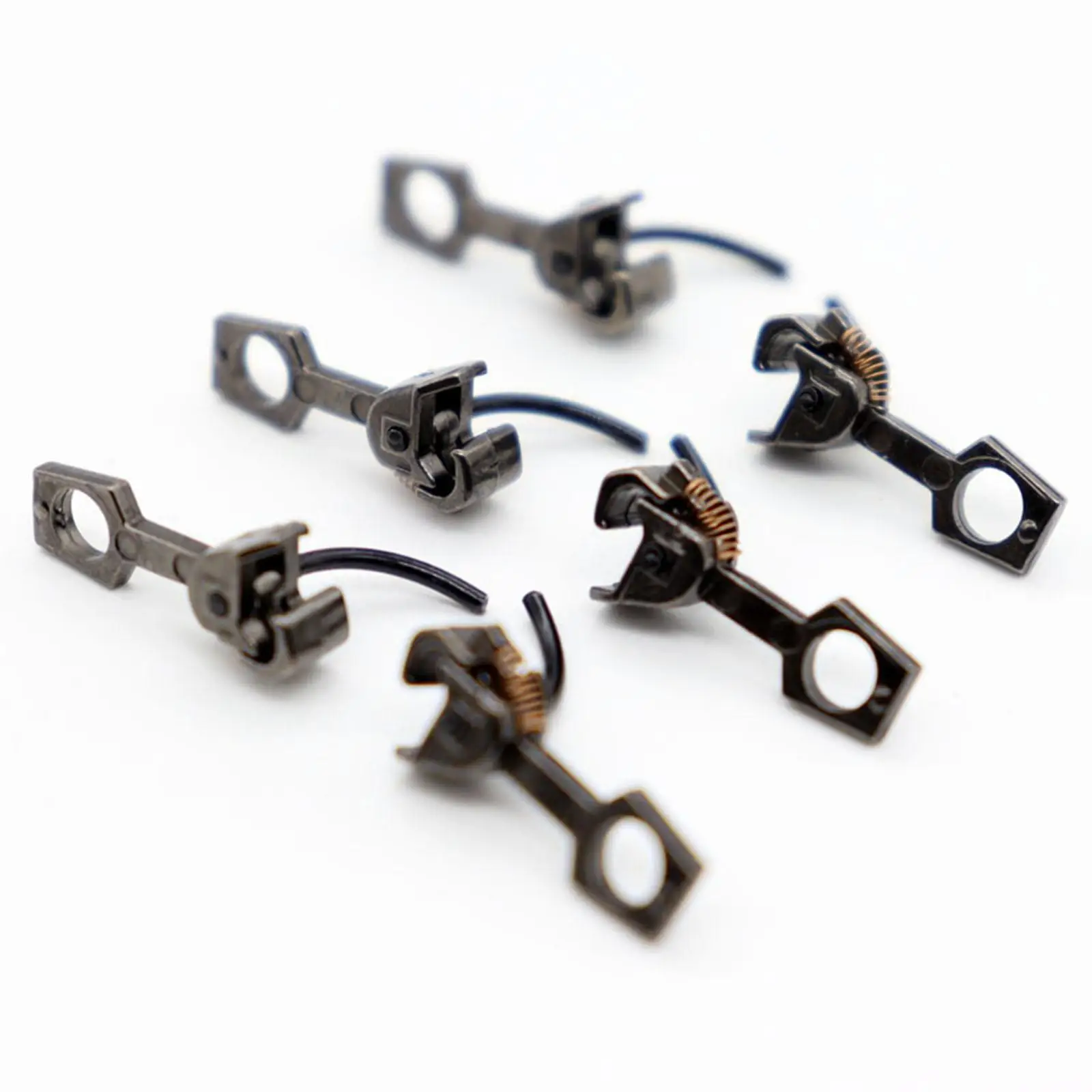

6x Electric Train Metal Hook HO Scale Universal,Carriage Connection,Train Accessories,for 1/87 Model Train DIY Modified