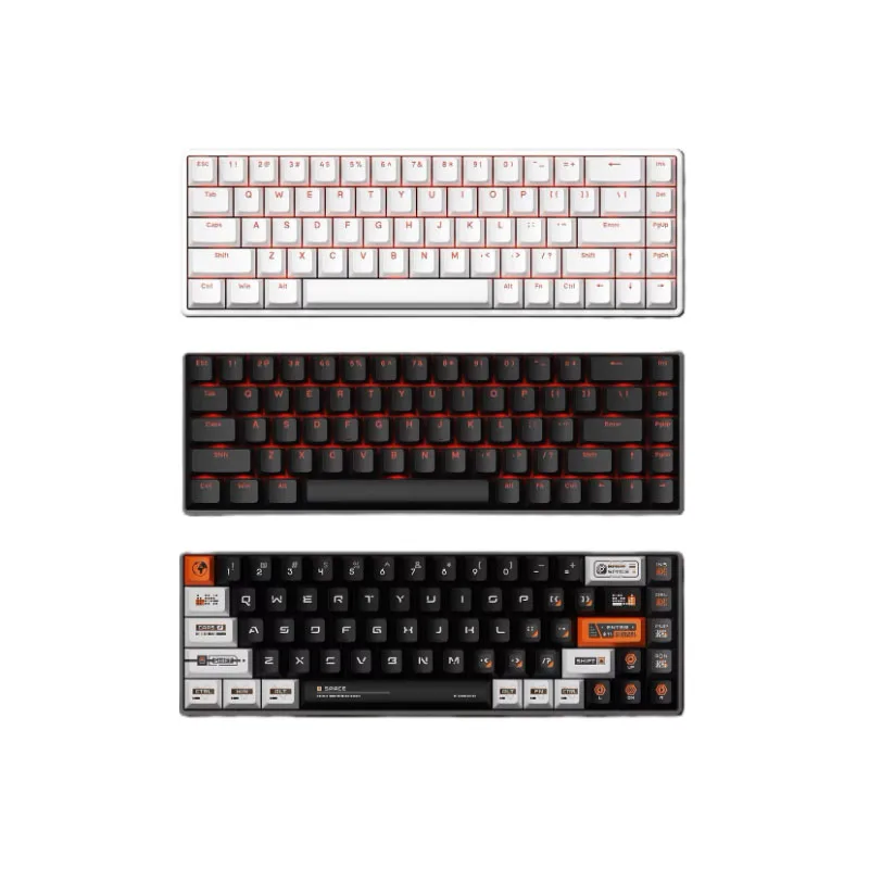

MADLIONS FIRE68 Pro Keyboard Wired with RGB Rapid Trigger Mechanical Keyboard 68 Keys for Gaming Office Use Gaming Keyboard
