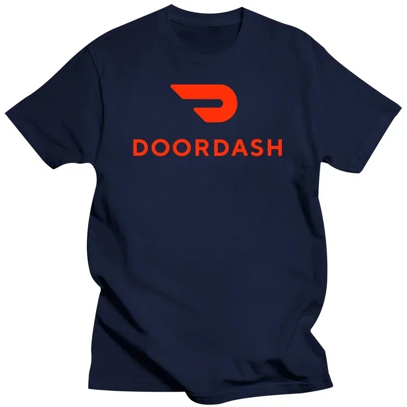 Doordash T-shirt Delivery Work Shirts Comfy Classic Size S-2X White Black New