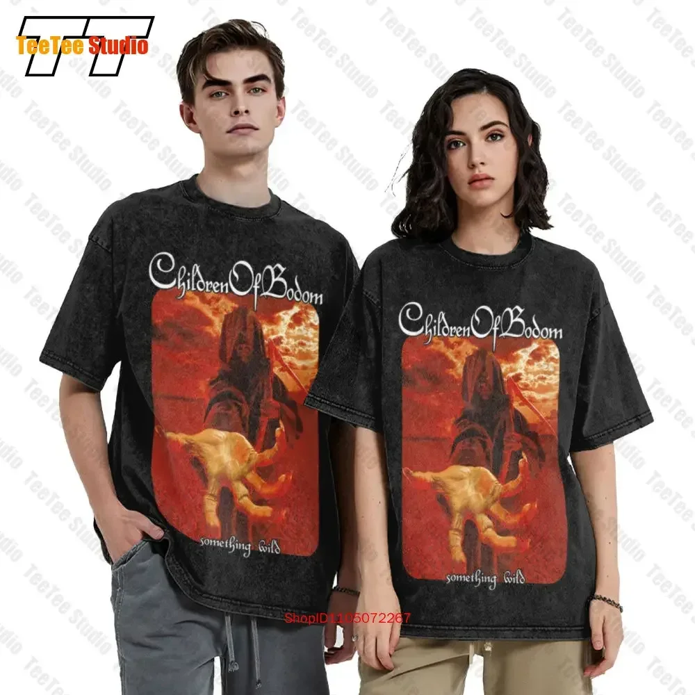Children Of Bodom Something Wild Black Vintage Oversized T-Shirt 37T6