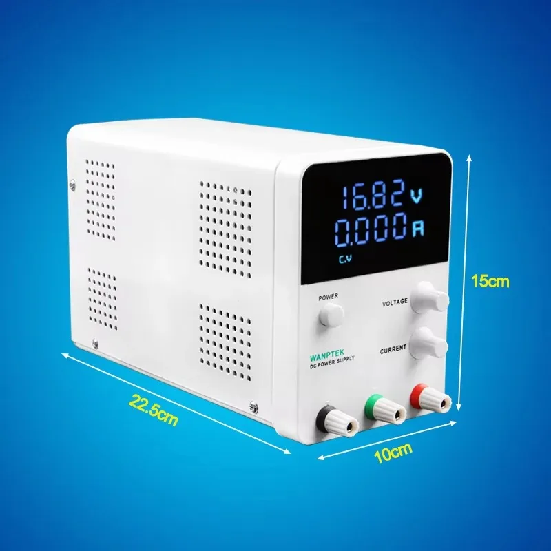 Fonte de alimentação variável do banco do laboratório da comutação da C.C. de GPS305D 30V 5A