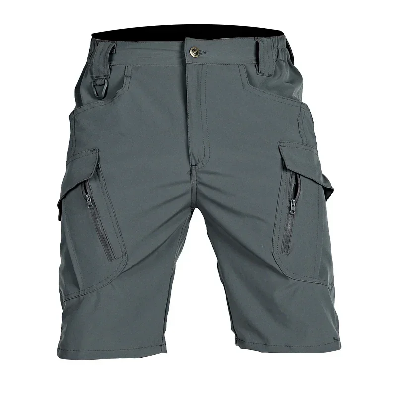 

Summer Cargo Shorts Quick Dry Tactical Short Hunting Pants Men Multi-Pocket Shorts Men's Outdoor Mens Clothes Fishing Trousers