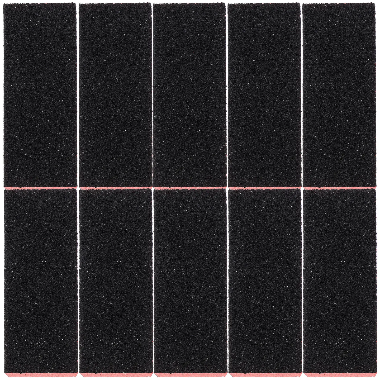 

10Pcs Manicure Polishing File High-Density Sponge Buffer Block Lightweight Portable Nail Finish Tool for Salon Or Home Use