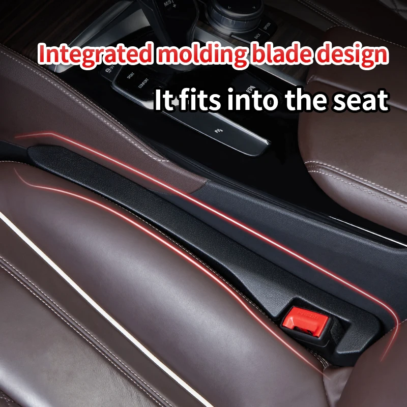 Universal Leather Soft Car Seat Gap Filler Side Seam Plug Strip Leak-proof Filling Strip Car Seat Gap Anti-drop Car Interior