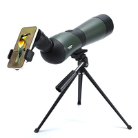 20-60X60 HD Spotting Scope Zoom Monocular BAK4 Prism Waterproof Telescope For Target Shooting Bird Watching Outdoor Camping