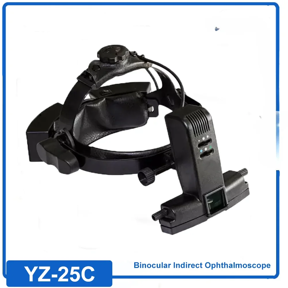 Binocular LED Head Non-Contact Indirect Ophthalmoscope Retinoscope Rechargeable  professional