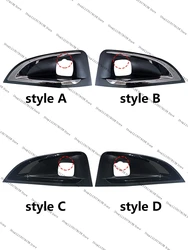 Front Bumper Fog Light Cover Grille 9817136777 For Peugeot 3008 P84 2016 2017 2018 2019 1806095X Fog Lamp Grilles Trim Frame