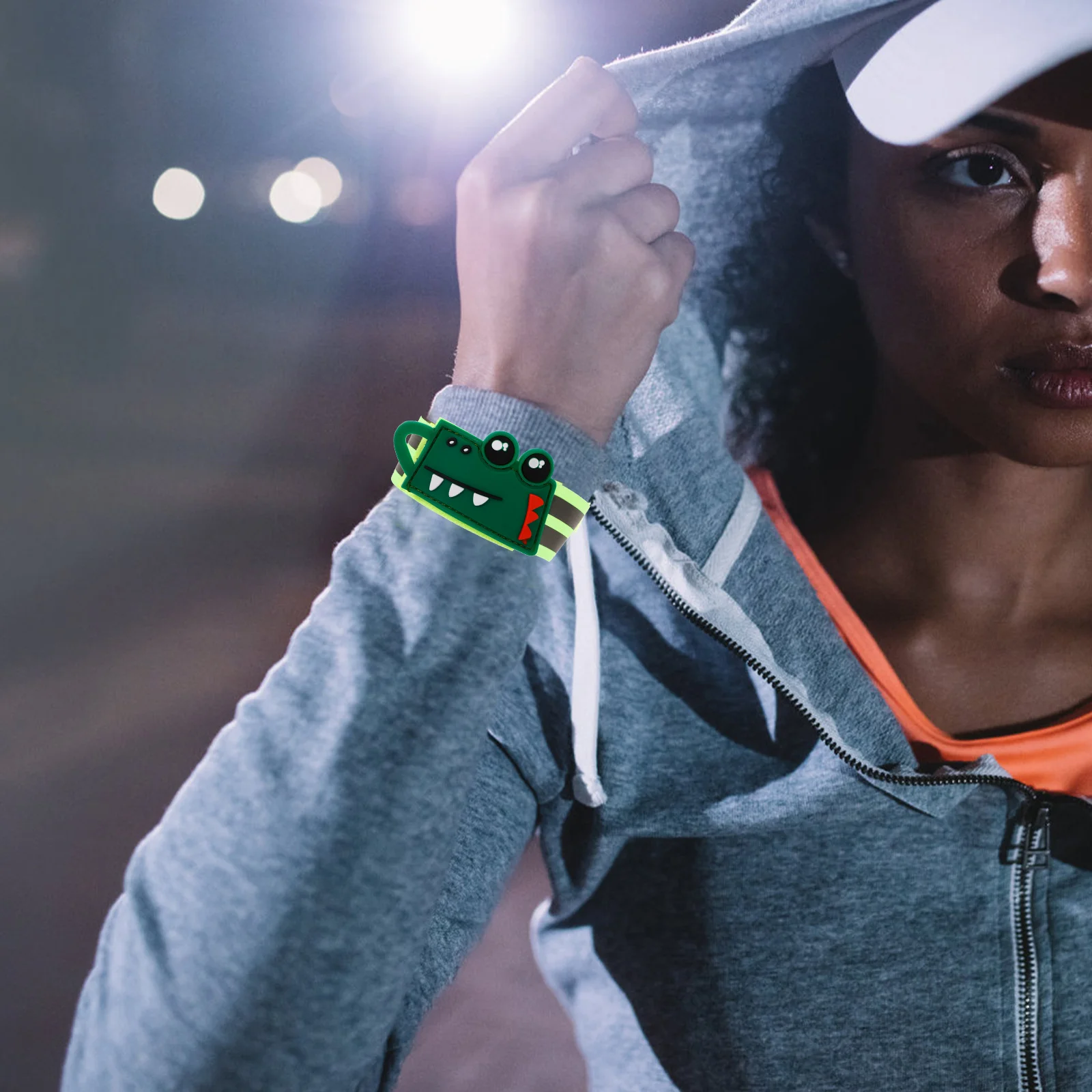 

Reflective PVC Stretchy Pant Leg Belt for Outdoor Boots Cycling Ankle Safety Adjustable Straps Visibility Enhancing Belt Dirt