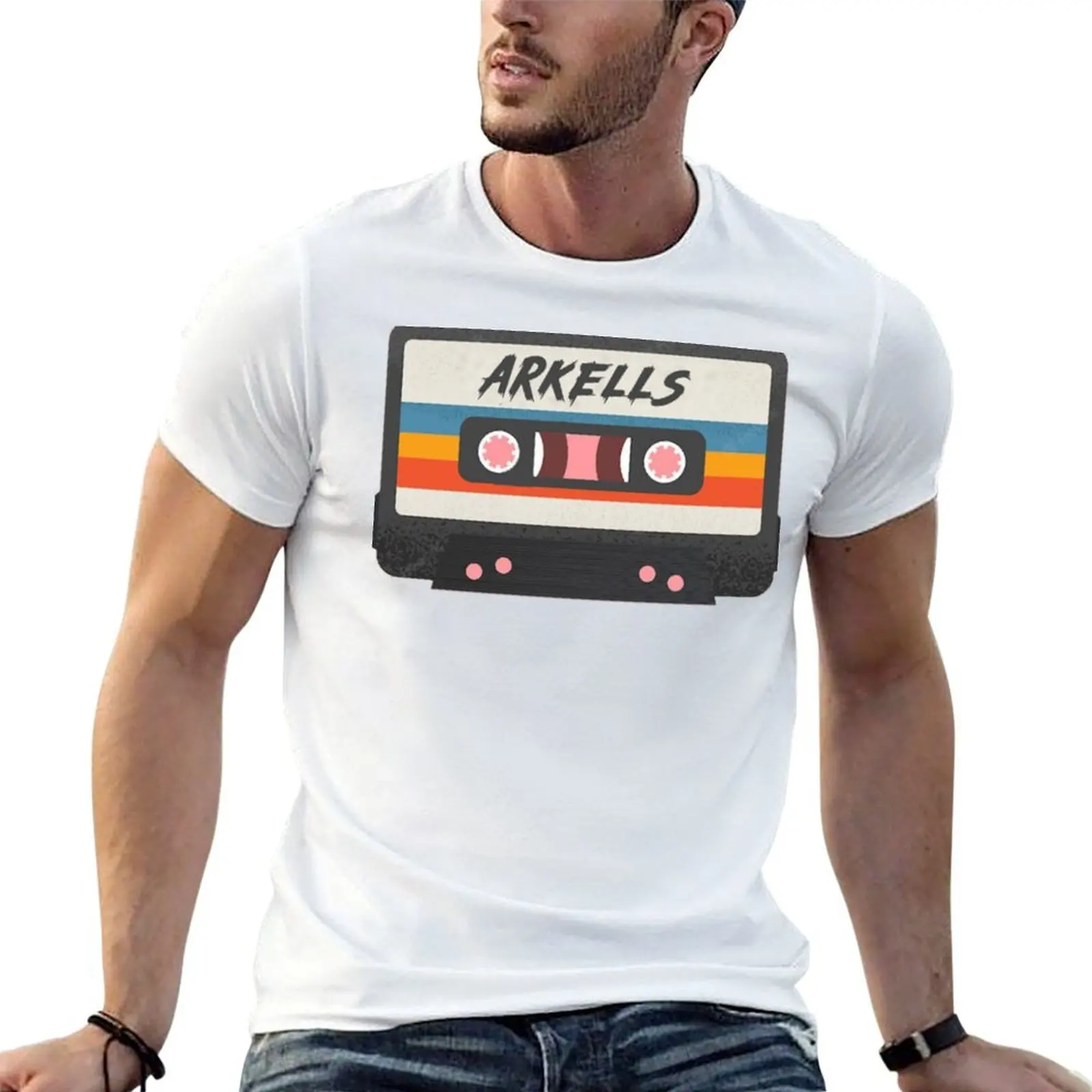 

arkells T-Shirt men t shirt cotton 100% t shirt man designer black cotton t-shirt plain for man package T-shirt